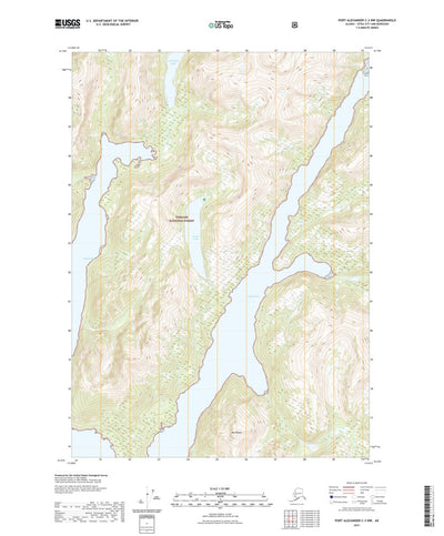 Port Alexander C-3 NW, AK (2021, 25000-Scale) Preview 1