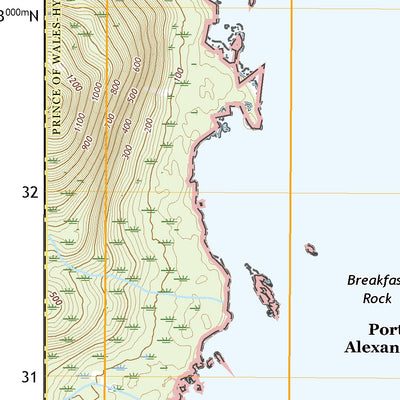Port Alexander A-2 NW, AK (2021, 25000-Scale) Preview 3