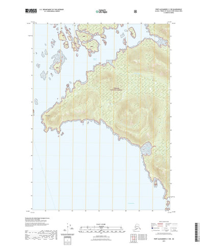 Port Alexander C-1 SW, AK (2021, 25000-Scale) Preview 1