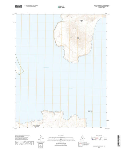 Samalga Island D-6 NE, AK (2021, 25000-Scale) Preview 1