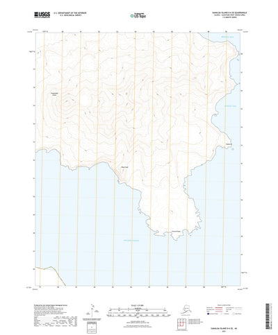 Samalga Island D-6 SE, AK (2021, 25000-Scale) Preview 1