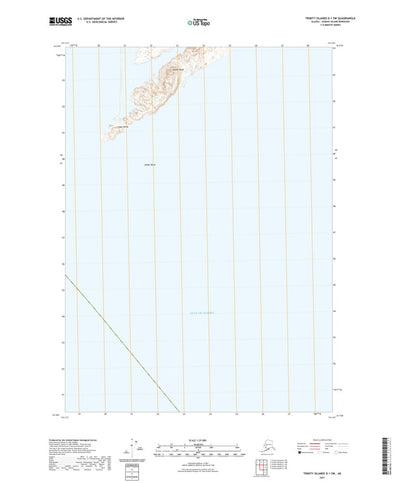 Trinity Islands D-1 SW, AK (2021, 25000-Scale) Preview 1