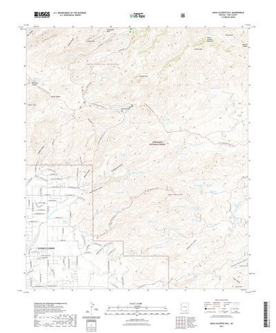 Agua Caliente Hill, AZ (2021, 24000-Scale) Preview 1