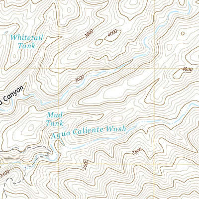 Agua Caliente Hill, AZ (2021, 24000-Scale) Preview 2