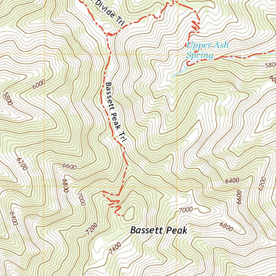 Bassett Peak, AZ (2021, 24000-Scale) Preview 3