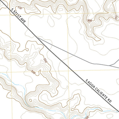 Agua Caliente, AZ (2021, 24000-Scale) Preview 3