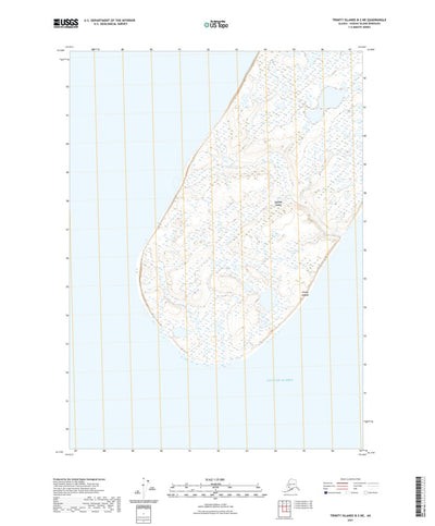 Trinity Islands B-3 NE, AK (2021, 25000-Scale) Preview 1