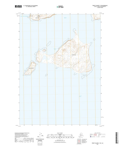 Trinity Islands C-1 NE, AK (2021, 25000-Scale) Preview 1