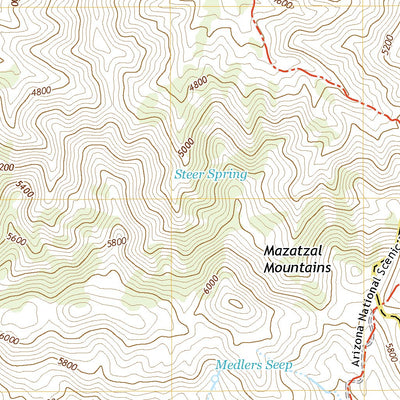 Boulder Mountain, AZ (2021, 24000-Scale) Preview 3
