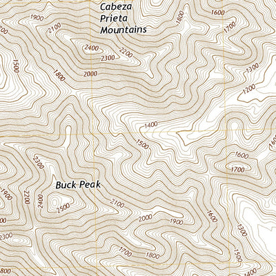 Buck Peak, AZ (2021, 24000-Scale) Preview 3
