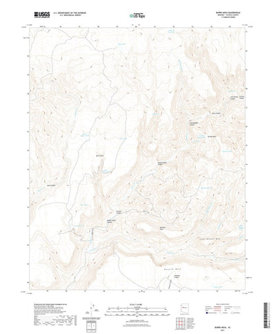 Burro Mesa, AZ (2021, 24000-Scale) Preview 1