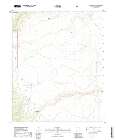 Chavez Mountain NW, AZ (2021, 24000-Scale) Preview 1