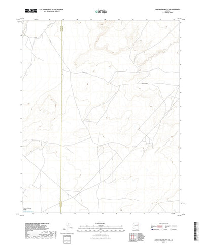 Arrowhead Butte NE, AZ (2021, 24000-Scale) Preview 1