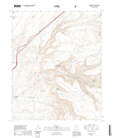 Casner Butte, AZ (2021, 24000-Scale) Preview 1
