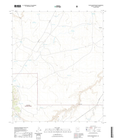 Chavez Mountain East, AZ (2021, 24000-Scale) Preview 1
