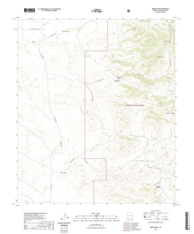 Bruno Peak, AZ (2021, 24000-Scale) Preview 1