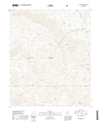 Cypress Butte, AZ (2021, 24000-Scale) Preview 1