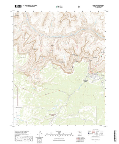 Grand Canyon, AZ (2021, 24000-Scale) Preview 1