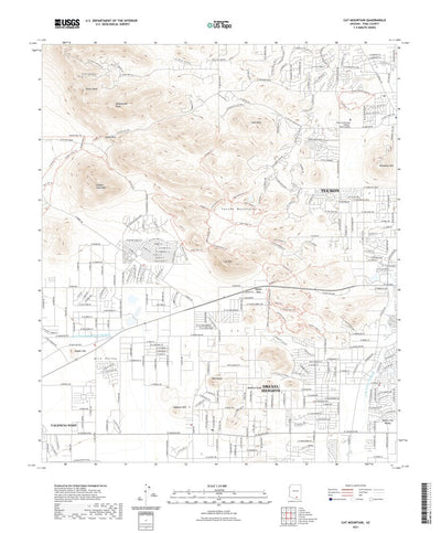 Cat Mountain, AZ (2021, 24000-Scale) Preview 1
