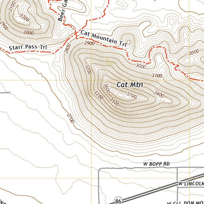 Cat Mountain, AZ (2021, 24000-Scale) Preview 2