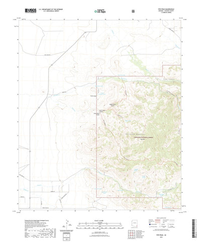 Fife Peak, AZ (2021, 24000-Scale) Preview 1