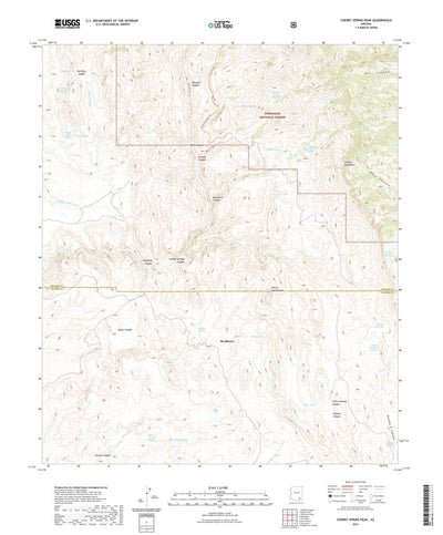 Cherry Spring Peak, AZ (2021, 24000-Scale) Preview 1