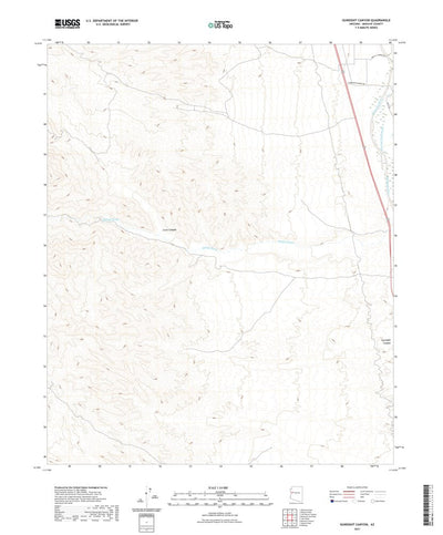 Gunsight Canyon, AZ (2021, 24000-Scale) Preview 1
