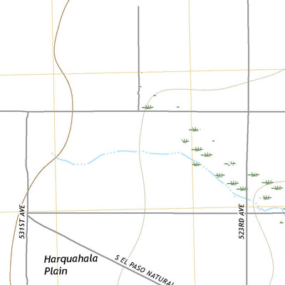 Cortez Peak NW, AZ (2021, 24000-Scale) Preview 2
