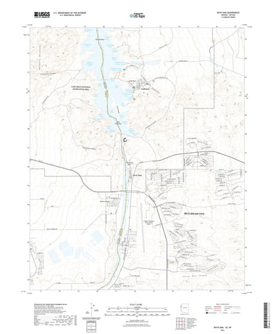 Davis Dam, AZ (2021, 24000-Scale) Preview 1