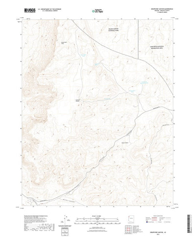 Grapevine Canyon, AZ (2021, 24000-Scale) Preview 1