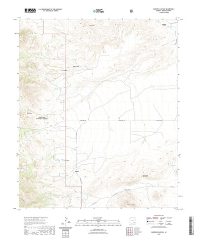 Harrison Canyon, AZ (2021, 24000-Scale) Preview 1