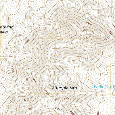 Gillespie Mountain, AZ (2021, 24000-Scale) Preview 3