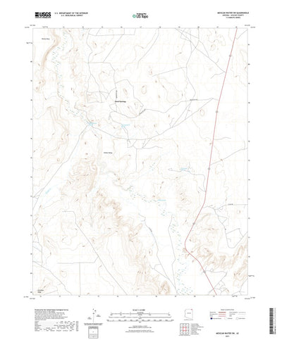 Mexican Water SW, AZ (2021, 24000-Scale) Preview 1