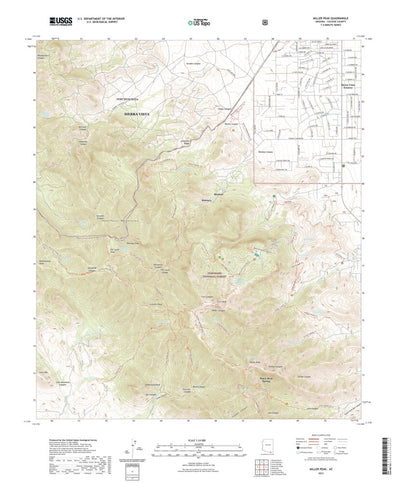 Miller Peak, AZ (2021, 24000-Scale) Preview 1