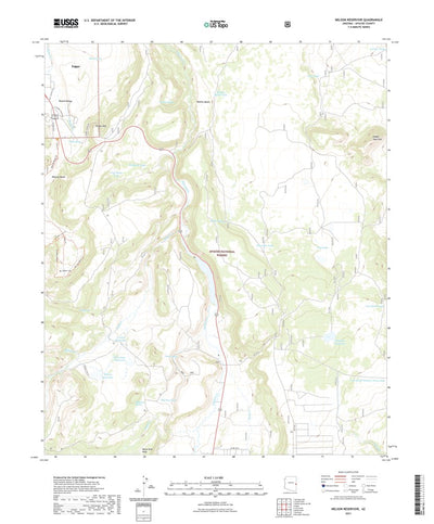 Nelson Reservoir, AZ (2021, 24000-Scale) Preview 1
