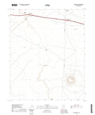 Meteor Crater, AZ (2021, 24000-Scale) Preview 1
