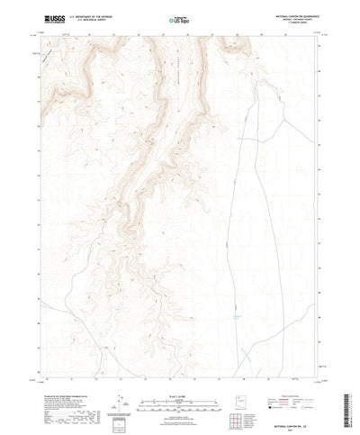 National Canyon SW, AZ (2021, 24000-Scale) Preview 1