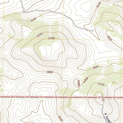 Pedregosa Mountains West, AZ (2021, 24000-Scale) Preview 3