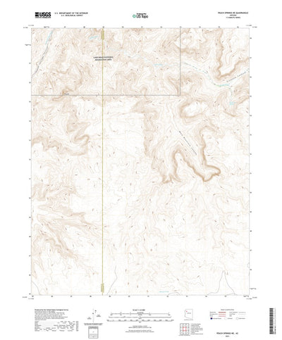 Peach Springs NE, AZ (2021, 24000-Scale) Preview 1
