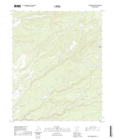 Oak Creek Mountain, AZ (2021, 24000-Scale) Preview 1