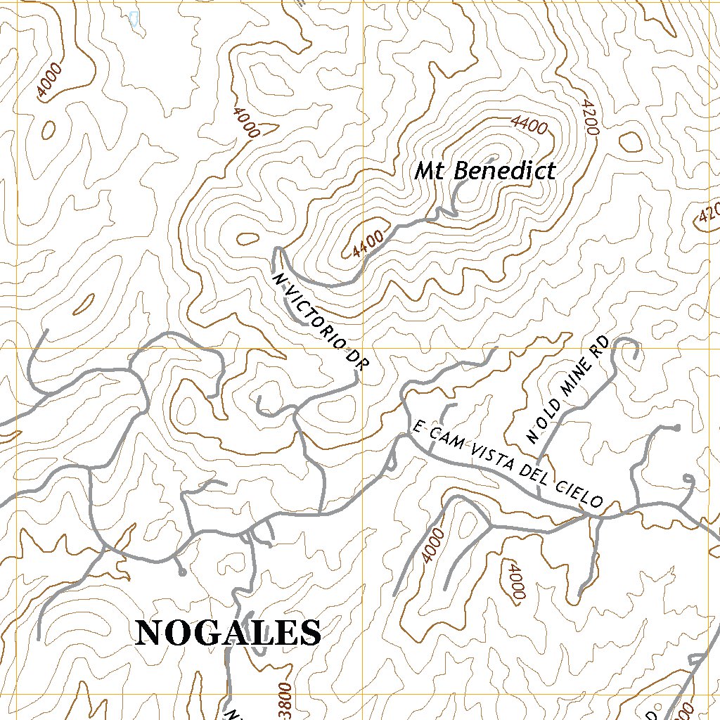 Rio Rico, AZ (2021, 24000-Scale) Map by United States Geological Survey ...