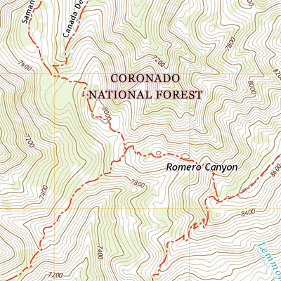 Mount Lemmon, AZ (2021, 24000-Scale) Preview 2