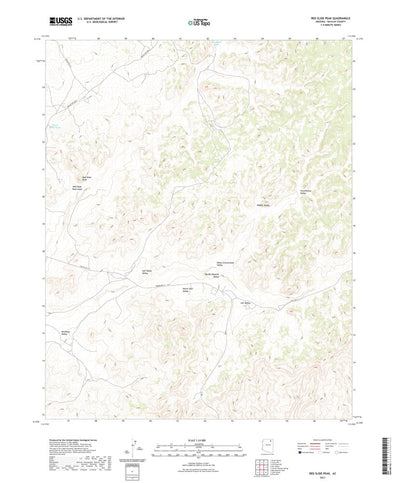 Red Slide Peak, AZ (2021, 24000-Scale) Preview 1