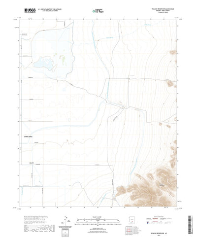 Picacho Reservoir, AZ (2021, 24000-Scale) Preview 1