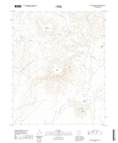 Rotten Bananas Butte, AZ (2021, 24000-Scale) Preview 1