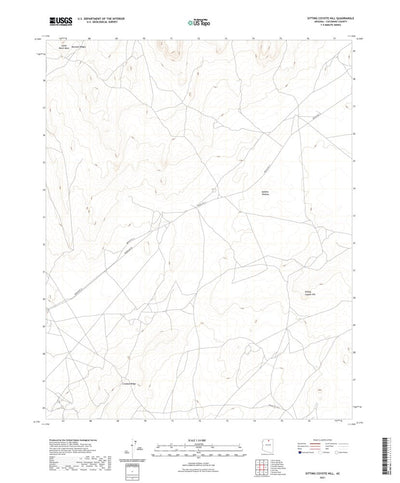 Sitting Coyote Hill, AZ (2021, 24000-Scale) Preview 1