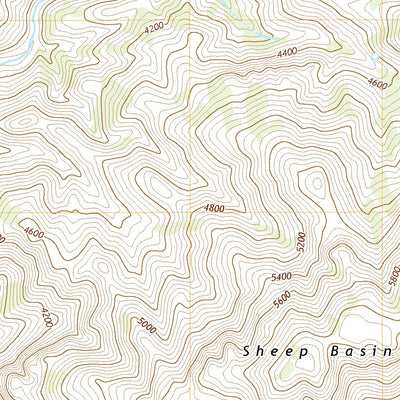 Sheep Basin Mountain, AZ (2021, 24000-Scale) Preview 3