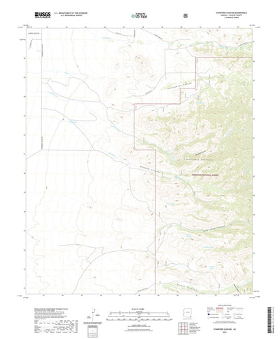 Stanford Canyon, AZ (2021, 24000-Scale) Preview 1