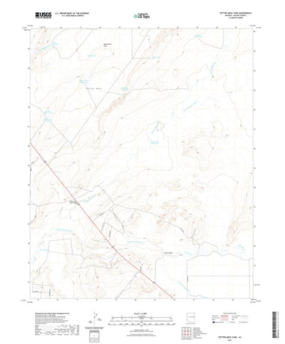 Potter Mesa Tank, AZ (2021, 24000-Scale) Preview 1