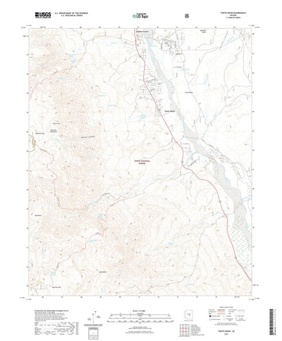 Tonto Basin, AZ (2021, 24000-Scale) Preview 1